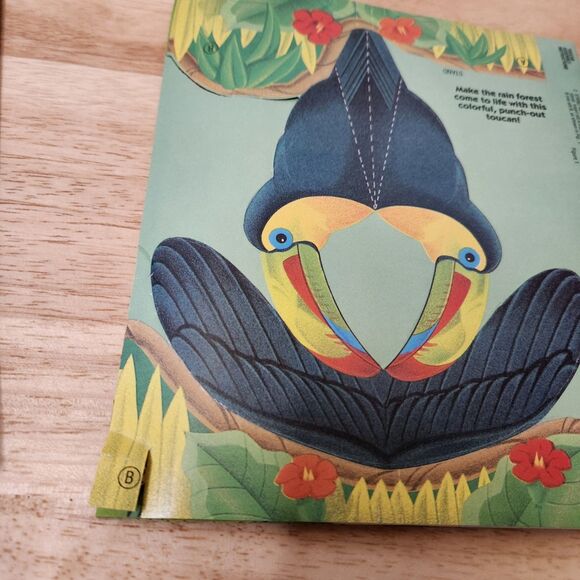 Vintage 1992 McDonald’s “Discover the Rain Forest” Sticker Story Activity Books - Picture 6 of 7